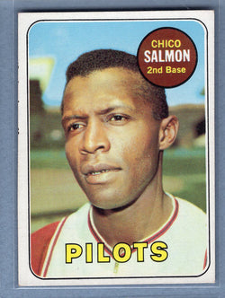 1969 Topps #62 Chico Salmon (b) EX-MT  GO602