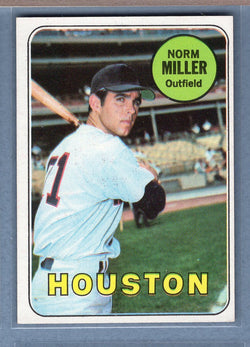 1969 Topps #76 Norm Miller EX-MT  GO477