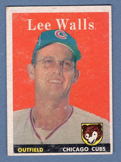 1958 Topps #66 Lee Walls VG-EX  GO495