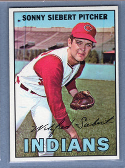 1967 Topps #95 Sonny Siebert EX-MT  GO460