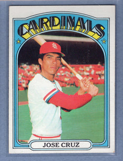 1972 Topps #107 Jose Cruz EX-MT  GO483