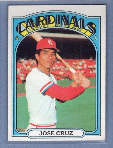 1972 Topps #107 Jose Cruz EX-MT  GO483
