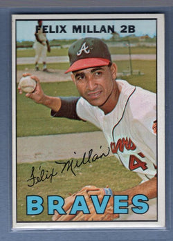 1967 Topps #89 Felix Millan EX-MT  GO410