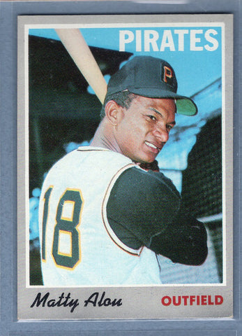 1970 Topps #30 Matty Alou  (a) EX  GO900