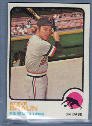 1973 Topps #16 Steve Braun  (d) EX-MT  GO669