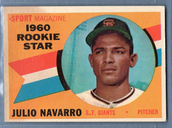 1960 Topps #140 Julio Navarro VG Set Break 1