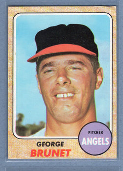1968 Topps #347 George Brunet EX  GO180