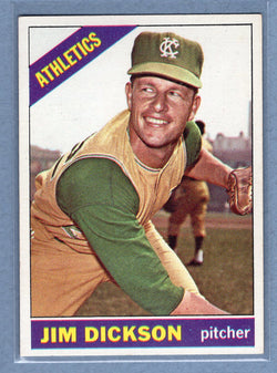 1966 Topps #201 Jim Dickson EX-MT  GO140
