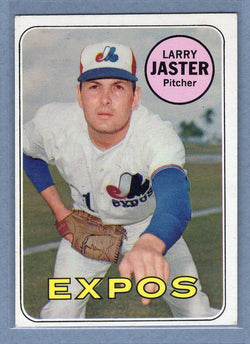 1969 Topps #496 Larry Jaster EX  GO572