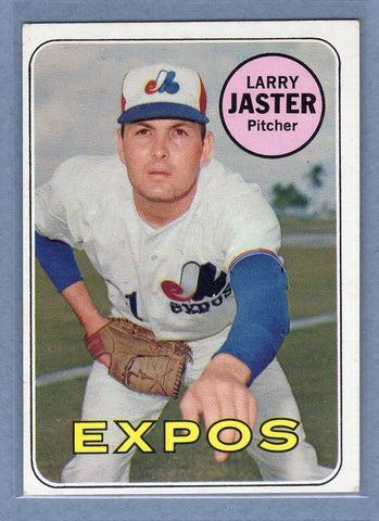 1969 Topps #496 Larry Jaster EX  GO572