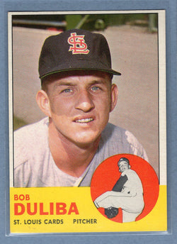 1963 Topps #97 Bob Duliba EX-MT  GO522