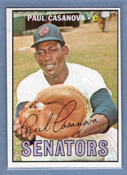 1967 Topps #115 Paul Casanova EX-MT  GO390