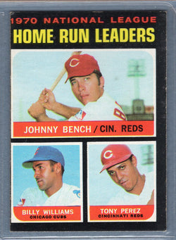 1971 Topps #66 N.L. HR Leaders (Bench)  EX  SB1
