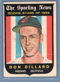 1959 Topps #123 Don Dillard (a) (st) VG   GO410