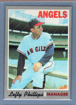 1970 Topps #376 Lefty Phillips  (b) EX-MT  GO750