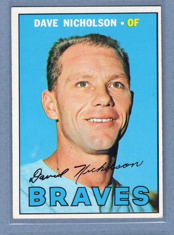 1967 Topps #113 Dave Nicholson  EX-MT   GO223