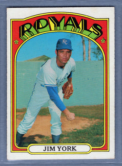 1972 Topps #68 Jim York EX-MT   GO464