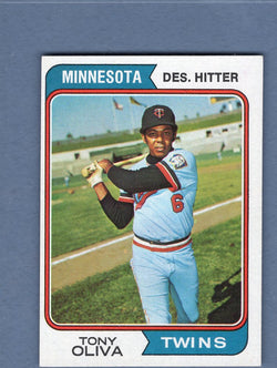 1974 Topps Baseball #190 Tony Oliva NM-MT 003