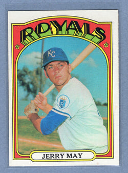 1972 Topps #109 Jerry May EX-MT  GO483