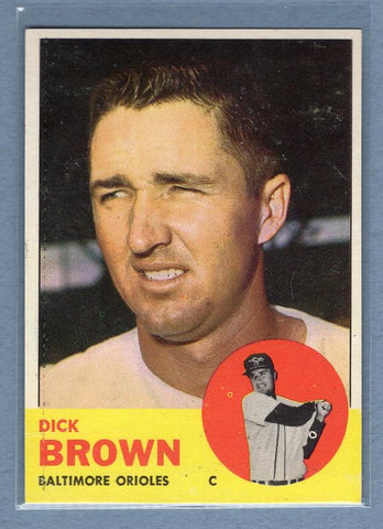 1963 Topps #112 Dick Brown NM    GO122