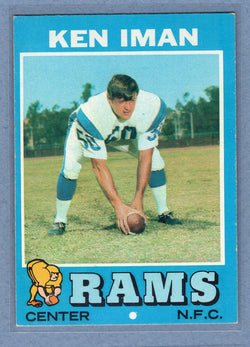 1971 Topps #68 Ken Iman EX  GO260