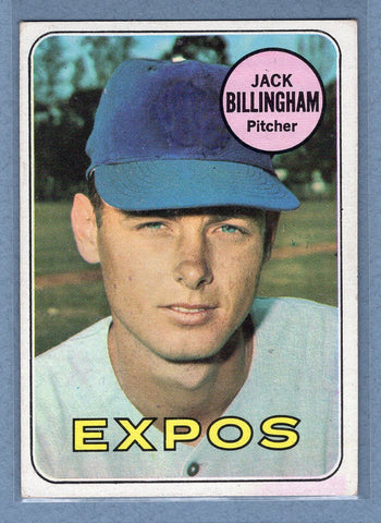 1969 Topps #92 Jack Billingham EX  GO350