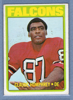 1972 Topps #75 Claude Humphrey (HOF) (st) VG  GO210