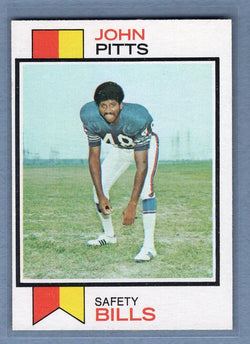 1973 Topps #178 John Pitts NM  High Grade Set Break