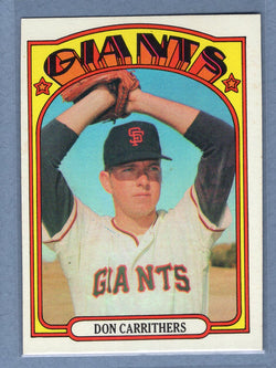 1972 Topps #76 Don Carrithers EX-MT  GO500