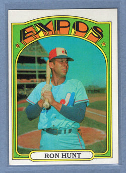 1972 Topps #110 Ron Hunt EX-MT  GO483