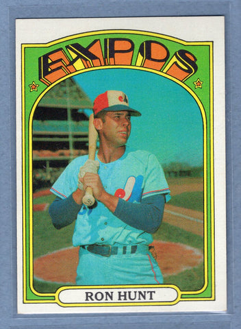 1972 Topps #110 Ron Hunt EX-MT  GO483