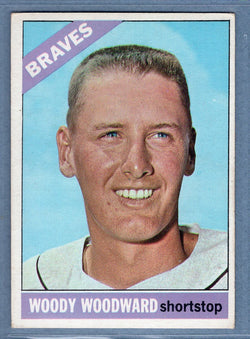 1966 Topps #49 Woody Woodward VG-EX  GO368