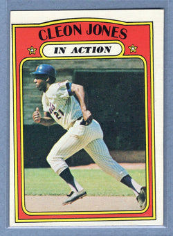 1972 Topps #32 Cleon Jones IA (b) EX-MT  GO315