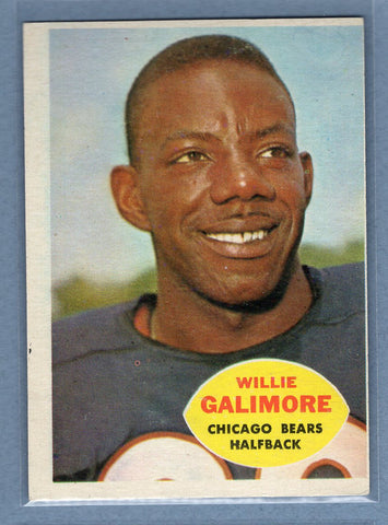 1960 Topps #14 Willie Galimore EX    GO35