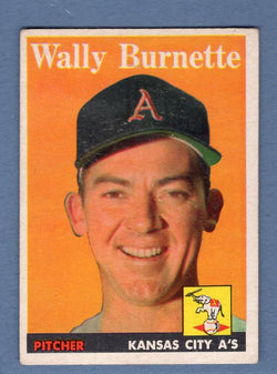 1958 Topps #69 Wally Burnette EX  GO495