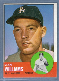 1963 Topps #42 Stan Williams EX-MT  GO393