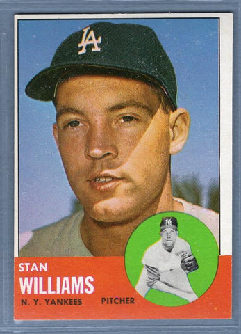 1963 Topps #42 Stan Williams EX-MT  GO393