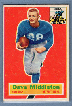 1956 Topps #68 Dave Middleton (b) VG  GO801
