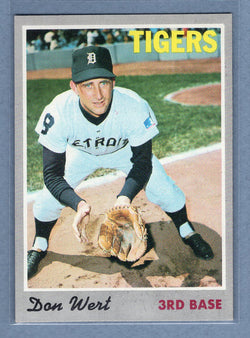 1970 Topps #33 Don Wert  (a) EX-MT  GO900