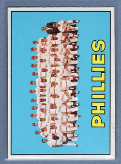 1967 Topps #102 Phillies Team NM  GO460