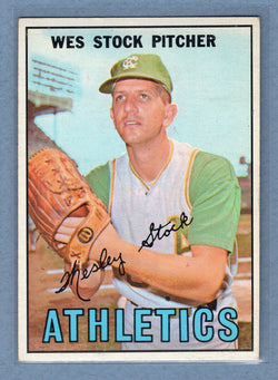 1967 Topps #74 Wes Stock EX  GO360