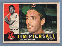 1960 Topps #159 Jim Piersall (st) (a) G-VG  GO257