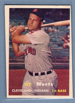 1957 Topps #78 Vic Wertz (a) VG-EX   GO260