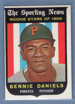 1959 Topps #122 Bennie Daniels EX-MT High Grade Set Break B