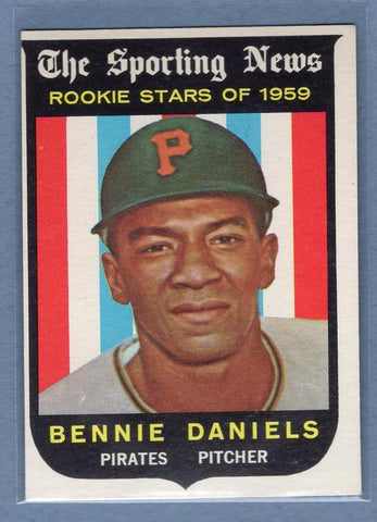 1959 Topps #122 Bennie Daniels EX-MT High Grade Set Break B