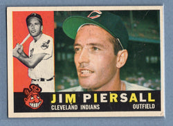 1960 Topps #159 Jim Piersall (b) G-VG  GO257