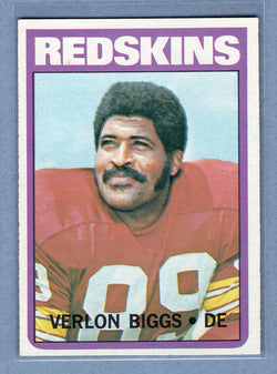 1972 Topps #72 Verlon Biggs EX-MT  GO326