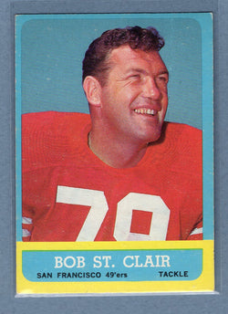 1963 Topps #140 Bob St. Clair (HOF) EX-MT    GO95