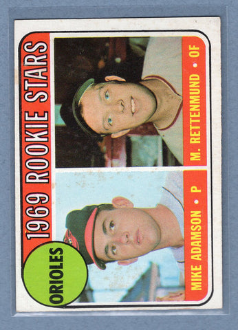 1969 Topps #66 Orioles Rookies (a) EX-MT  GO602