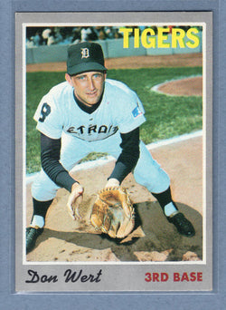 1970 Topps #33 Don Wert  (b) EX-MT  GO900